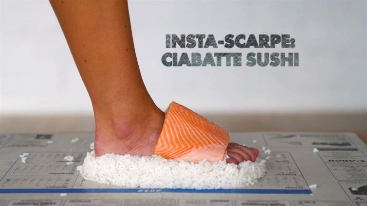 Insta-scarpe, episodio 2: ciabatte sushi
