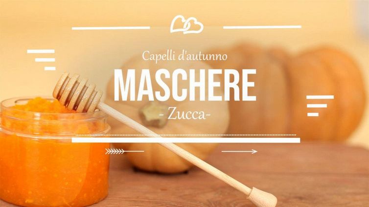 Capelli d'autunno: maschera alla zucca