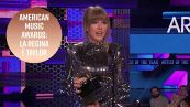 American Music Awards: Taylor Swift sale in cima (e scende in politica)