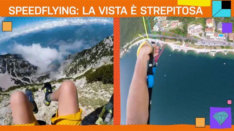 Speedflying: mai fatto uno sport così?