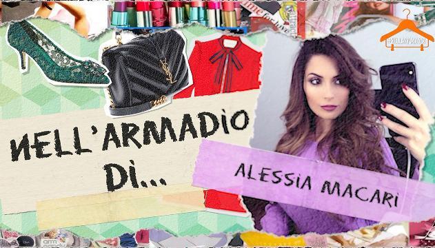 Nell'armadio di Alessia Macari