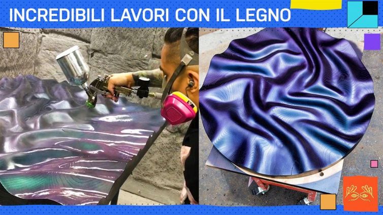 Spettacolari lavori con il legno