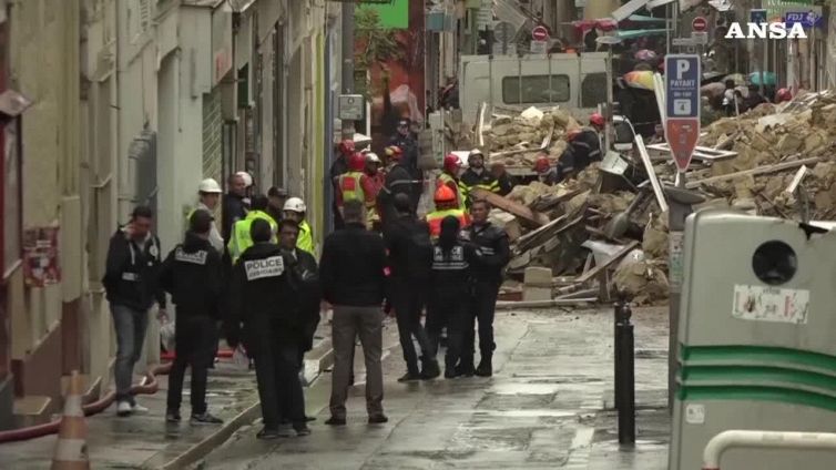 Marsiglia, si temono altri crolli in Rue d'Aubagne