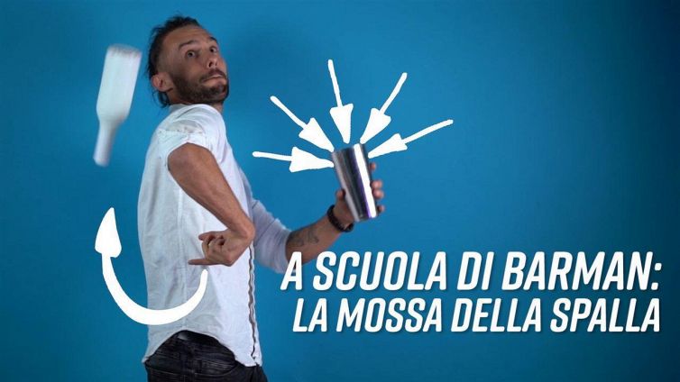 A scuola di barman: la mossa della spalla