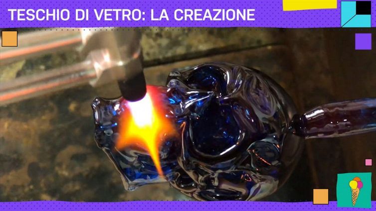 Teschio di vetro: l'incredibile creazione