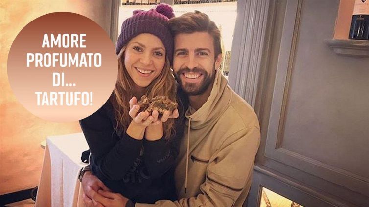 Shakira e Piqué: insieme a caccia di preziosi tartufi