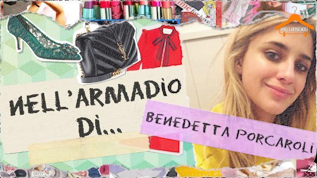 Nell'armadio di Benedetta Porcaroli