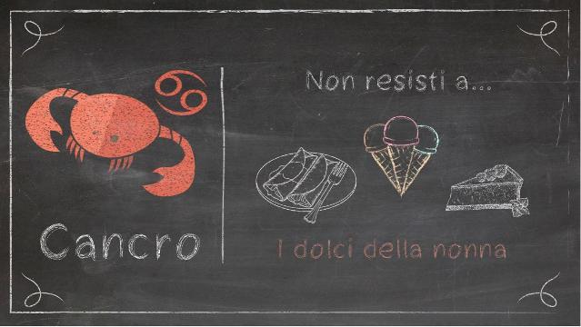 Nati sotto il segno del Cancro: i piatti preferiti