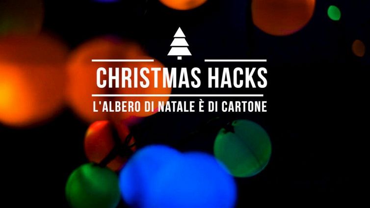 Astuzie di Natale: l'albero di cartone