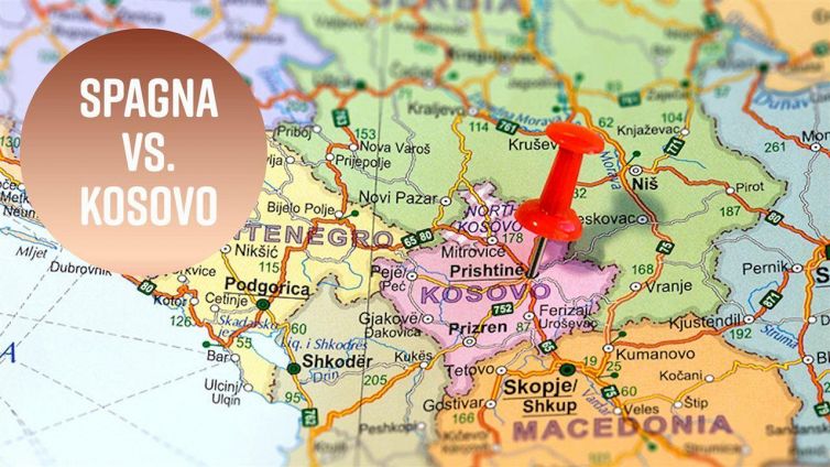 La Spagna giocherà contro un Paese che 'non c'è'