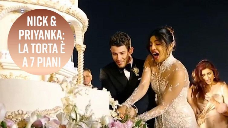 La torta nuziale di Nick e Priyanka ha battuto tutti i record