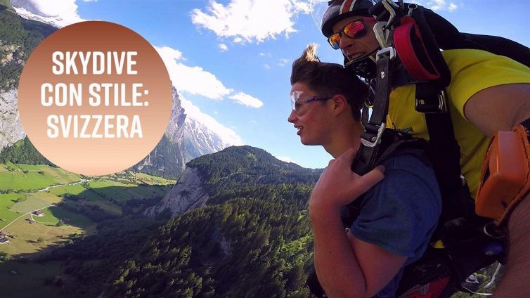 Vuoi fare skydive con stile? Vieni a Interlaken