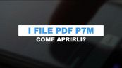 Come leggere i file pdf con firma digitale p7m
