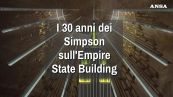 I 30 anni dei Simpson sull'Empire State Building