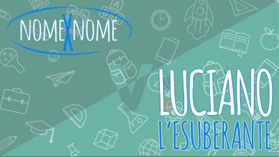 Il significato del nome Luciano #nomexnome