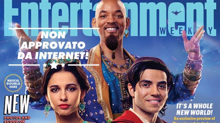 Ecco le foto di 'Aladdin'... e la reazione di Internet
