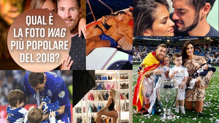 Qual è la foto 'wag' più popolare del 2018?