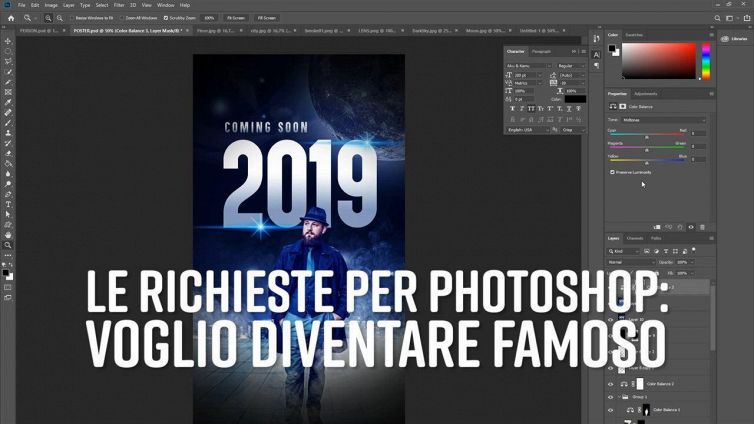 Photoshop al lavoro: da non famoso agli Oscar