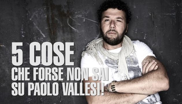 5 cose che forse non sai su Paolo Vallesi