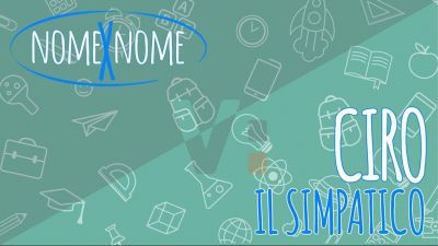 Il significato del nome Ciro #nomexnome