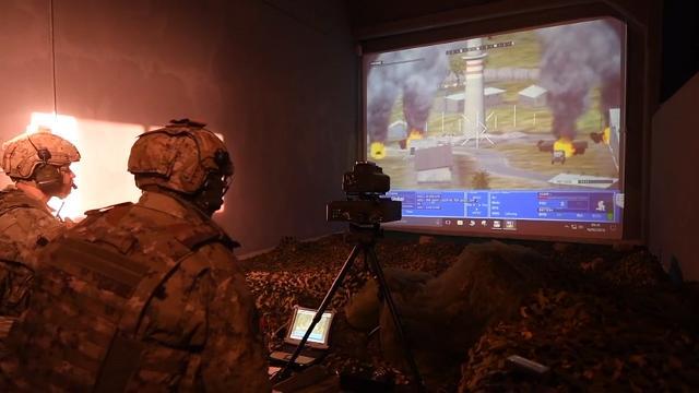 L'addestramento per i bombardamenti come un videogame
