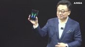 Samsung presenta telefono pieghevole e 5G