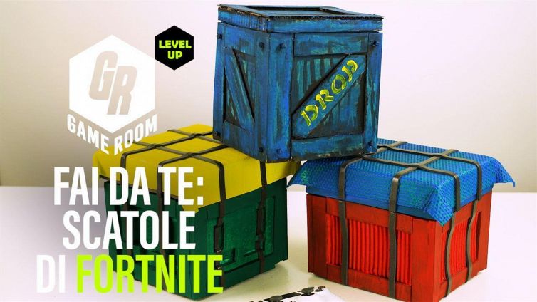 Fai da te: scatole Fortnite