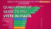 Quali sono le serie Tv più viste in Italia