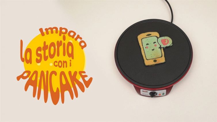 Il telefono spiegato coi pancake