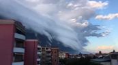 L'impressionante 'tempesta' sui cieli d'Abruzzo