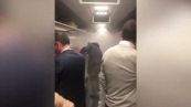 Allarme anti-incendio: passeggeri sotto la doccia nel Frecciarossa