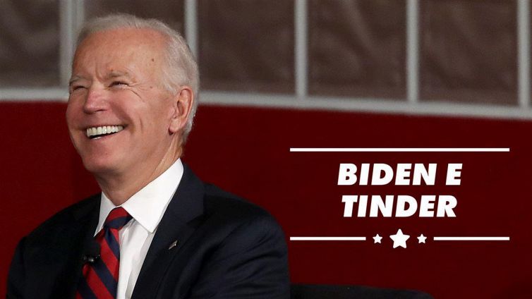 Perché Joe Biden continua a comparire su Tinder?