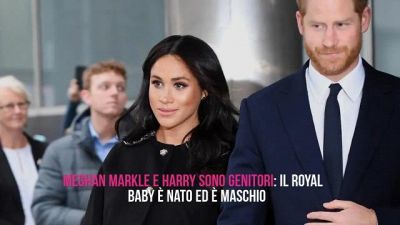 Meghan Markle e Harry sono genitori: il royal baby è nato ed è maschio
