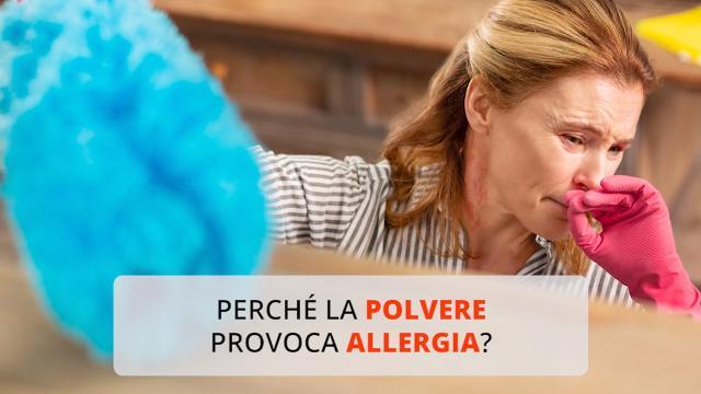 Perché la polvere provoca allergia?