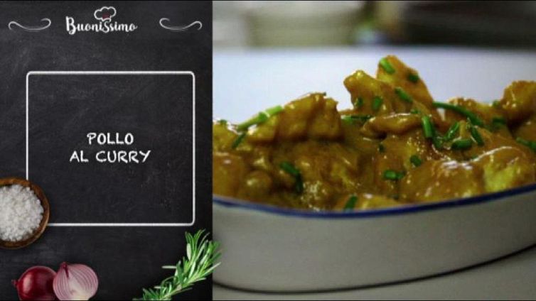 Pollo al curry e latte di cocco