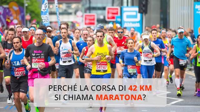 Perché la corsa di 42 km si chiama maratona?