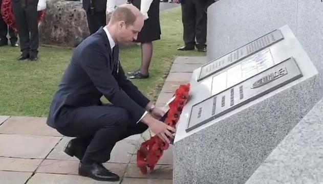 Il principe William alle celebrazioni per il 75° anniversario del D-Day