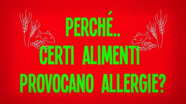 Perché certi alimenti provocano allergie?