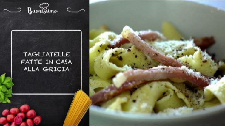 Tagliatelle alla gricia