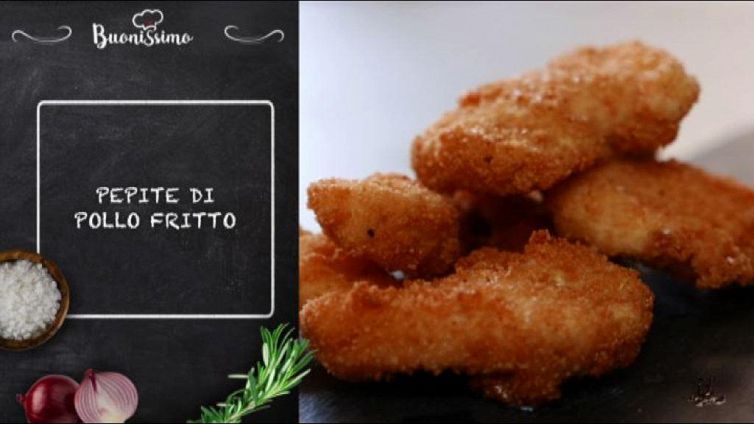 Pepite di pollo fritto