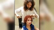Alda D'Eusanio sfoggia il nuovo taglio di capelli