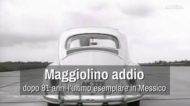 Addio al Maggiolino, l'ultimo esemplare lascia la catena di montaggio in Messico