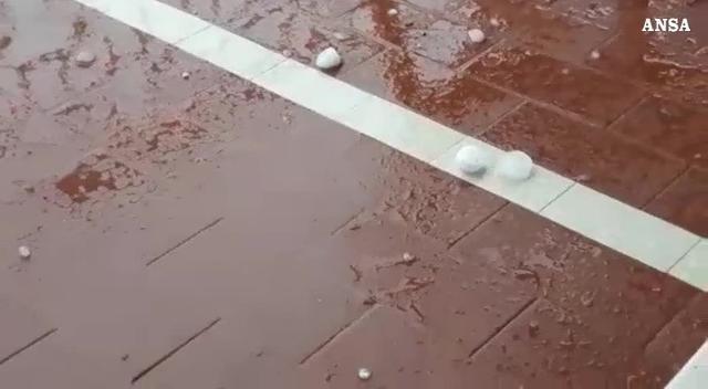 Grandine e temporali a Vasto Marina