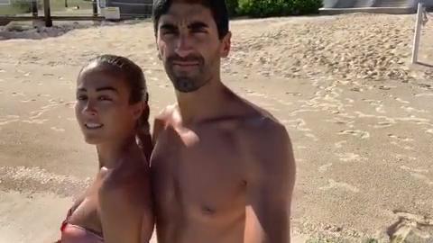 Filippo Magnini e Giorgia Palmas, vacanza d'amore alle Bahamas