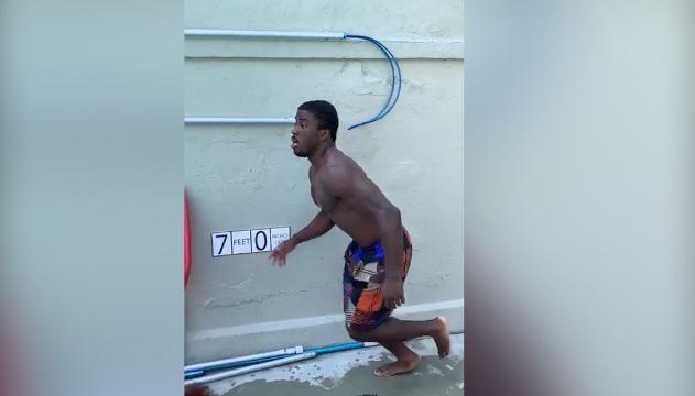 Il tuffo di questo studente ti lascerà a bocca aperta