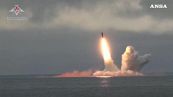 Russia, test con missili balistici da sottomarini nucleari