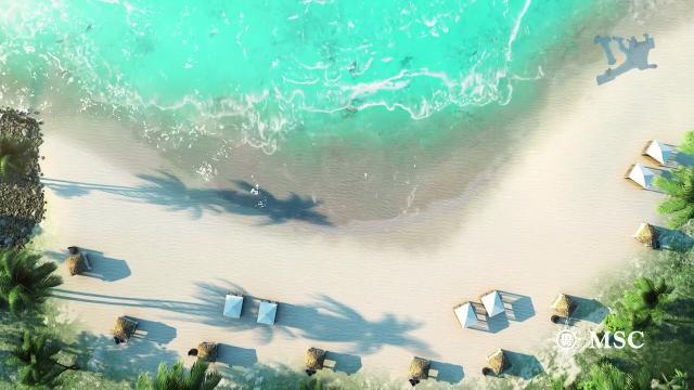 Ocean Cay, l’isola privata di MSC alle Bahamas