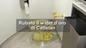 Rubato il water d'oro di Cattelan