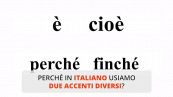Perché in italiano usiamo due accenti diversi?