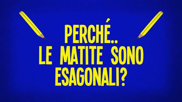 Perché le matite sono esagonali?